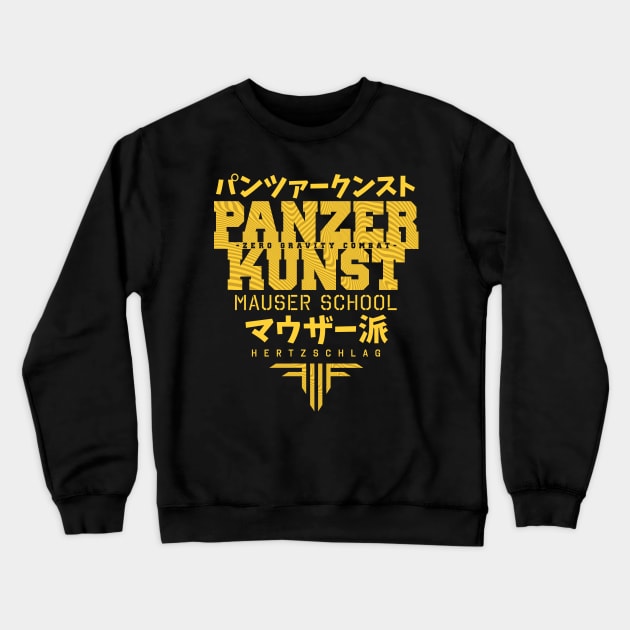 Panzer Kunst Crewneck Sweatshirt by Krobilad